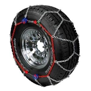 SNOW CHAINS Pickup Truck/SUV Snow Tire Chains Pair Auto-Trac 232405 WINTER STORM - Picture 1 of 2