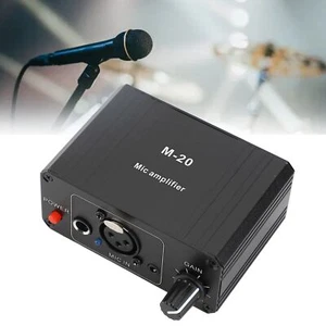 Mikrofonvorverstärker 48 V Mit Hoher Verstärkung Für Phantomspeisung XLR - Bild 1 von 10