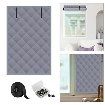 Thermal Window Cover with Fastener Insulation Cover Winter Insulated Cover - Image 1 of 2
