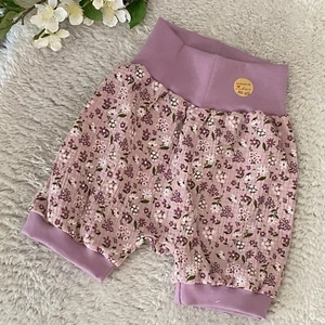 ♥ Kurze Kinder Pumphose (Musselin) ♥ Gr. 110-116 NEU Handmade *Blumen* - Bild 1 von 1