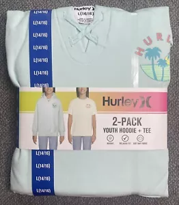 Sudadera con capucha y camiseta para niñas Hurley grandes 14/16 - Imagen 1 de 9