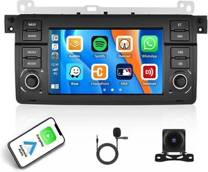 Für BMW 3 Series E46 318 320 325 M3 Autoradio DAB+ Android 14 32GB GPS Navi SWC - Bild 1 von 7