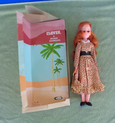 Vintage 1972 Uneeda Clover 15" Fashion Doll- Rooted Red Hair, Blue Eyes - Image 1 of 4