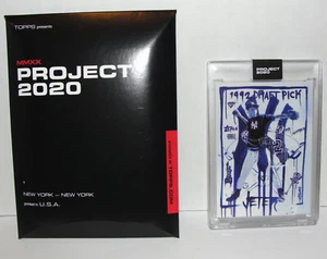 DEREK JETER TOPPS PROJECT 2020 #93 GREGORY SIFF NEW YORK YANKEES - Picture 1 of 3