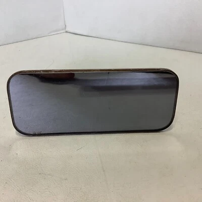 Antique Car Rear View Mirror Brown 6" x 2 1/2" - Image 1 of 4