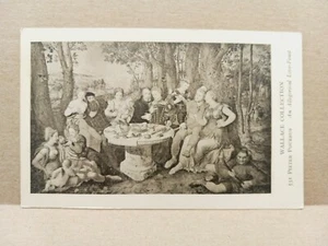Postcard Wallace Collection Pieter Pourbus An Allegorical Love Feast Art - Picture 1 of 3