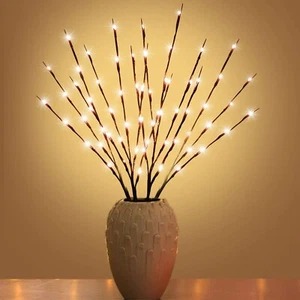 Floral LED Willow Branch Lights In/Outdoor Decor Lights LED Bulbs - Picture 1 of 6