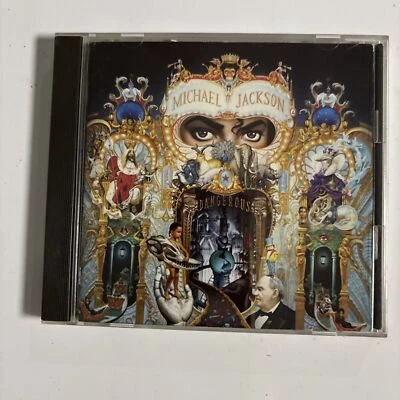 Michael Jackson – Dangerous (CD, 1991) esca-5500  Japan - Photo 1/4