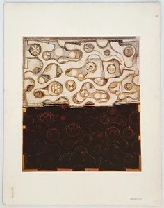 Leonard French Genesis Series 'The First Day' Folio Print On Card 44.5cm x 35cm - Picture 1 of 20