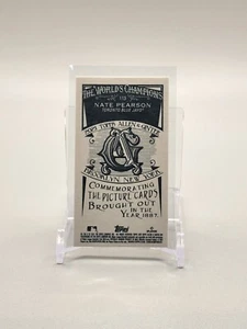 Nate Pearson 2021 Topps Allen & Ginter #113 Mini Rookie A&G Back - Picture 1 of 2