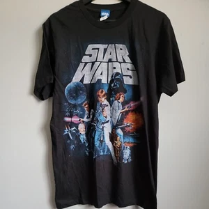 Star Wars The Empire Strikes Back Shirt Black Size Large Short Sleeve Tee - Picture 1 of 8