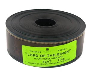 35 mm Film Kino Teaser Trailer DER HERR DER RINGE 2001 neue Linie FLACH - Bild 1 von 10