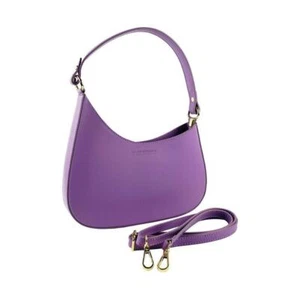 Renato Borzatta RB1013CI Women's Genuine Leather Shoulder Bag and Removable Cros - Picture 1 of 7