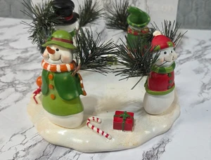 Yankee Candle 1109007 Snowman Kerzenhalter im großen Glas - Bild 1 von 7