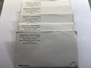 1970 PDS Unopened Uncirculated Mint Set in OGP Silver Kennedy 1 Set 111325 10tq - Picture 1 of 4
