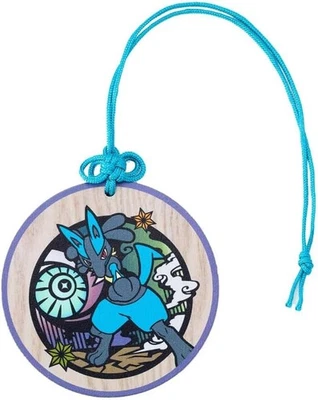 Pokemon Lucario Round Luggage Name Tag Travel Tag φ70mm×4mm 20g Gowell - Image 1 of 4