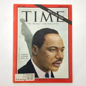 TIME Martin Luther King Jr Man of the Year Civil Rights Magazine 1964 - Picture 1 of 24