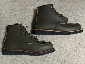 BOTAS Red Wing Heritage Moc Puntera Alpine Portage Verde 8828 Talla 9.5 D - Imagen 1 de 18