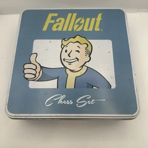 Fallout Chess Set USAOPOLY Bethesda Complete Set 2 Players 2018 - Picture 1 of 15