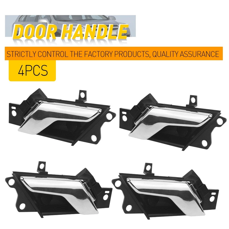 4X Manija interior de puerta delantera trasera izquierda derecha para Chevy Captiva Sport 2012-2015 14 Foto 1 de 4