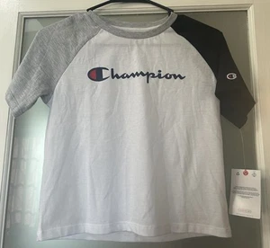 Champion kids shirt medium 10/12 brand new with tags - Picture 1 of 9