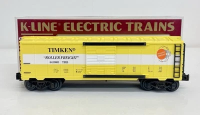 K-Line Timken Classic Box Car K641-0001 LN - Image 1 of 4