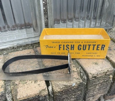 De colección Dexter Mahnke M Canaleta de Pescado Caja Original Limpiador Milwaukee Aparejos Cebo Foto 1 de 4