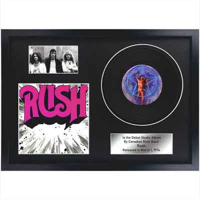 Rush – Rush / LP / Memorabilia / Collection / Souvenir in black frame / Rock - Image 1 of 4