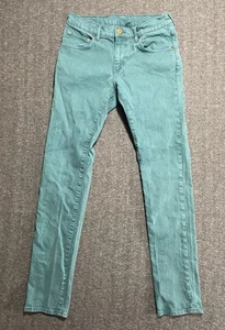 Divided By H&M Straight Jeans Herren Grün Mid Rise 5-Pocket Größe 30 - Bild 1 von 11