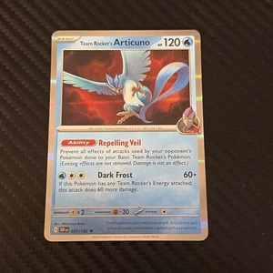 Team Rocket's Articuno 051/182 Sv10: Destined Rivals Holo - Picture 1 of 2