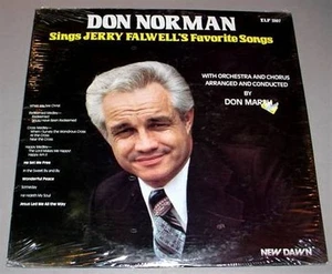 DON NORMAN SEALED LP Sings Jerry Falwell Favorite Songs - Picture 1 of 1