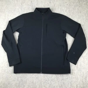 Lululemon Sojourn Jacket Mens Size XL Black Tech Performance Full Zip Athleisure - Picture 1 of 11
