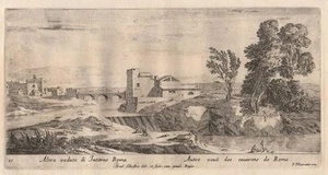 Roma Rome Rom Umgebung surroundings Israel Silvestre Kupferstich engraving - Bild 1 von 1