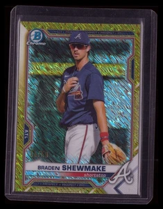 Bowman Chrome Braden Shewmake Gold Shimmer 2021/50 - Imagen 1 de 2