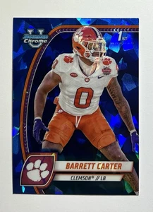 Bowman Chrome University Sapphire Edition #19 Barrett Carter 1st Bowman 2024 - Imagen 1 de 6