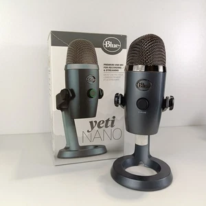 Podcasting Mikrofon Streaming Mikrofon Yeti Nano Blue Mikrofon FUNKTIONIERT - Bild 1 von 13