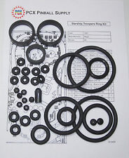 1997 Sega Starship Troopers Pinball Machine  Rubber Ring Kit - Basic Ring Kit