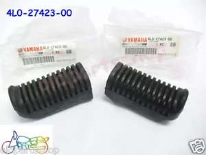 Yamaha TZR125 TDR250 XS650 X400 XS1100 XJ550 Foot Peg Rubber x2 OEM 4L0-27423-00 - Picture 1 of 5