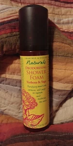VHTF Crabtree & Evelyn VERBENA SAGE schiuma doccia deodorante naturale 6,8 once RARA - Foto 1 di 3