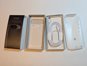 ~BOX ONLY~ Google Pixel 9 Empty Retail Box - BOX ONLY~ NO PHONE INCLUDED! - Zdjęcie 1 z 2