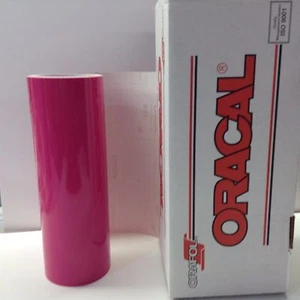 Oracal 651, 1 Roll 12" x 10 ft.Pink #041 Vinyl for Craft,Sign,Cutter  - Picture 1 of 3