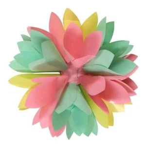 BULK BUY 24 x Christmas BOW Pre Made Modern design - Pastel Mix Flower Bow 5" - Picture 1 of 2