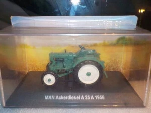 Man Ackerdiesel A 25A 1956, Model Tractor, 1/43 Scale. + Display Case + Dust cov - Picture 1 of 1