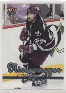 2005-06 Fleer Ultra Scott Niedermayer #5 HOF