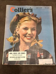 Vintage APRIL 17, 1948 Collier's National Weekly Magazine - Picture 1 of 1