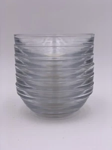 Pinch Bowl Stackable 4 Inch Pinch Clear Glass Bowl Set of 6 Spices Ingredients - Bild 1 von 8