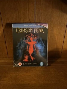 Crimson Peak Blu Ray Steelbook Sealed Rare UK Import - Picture 1 of 4