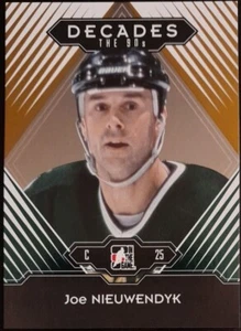 2013 - 2014 ITG Joe Nieuwendyk Decades The 90's Gold /30 #75 Hockey Card - Picture 1 of 2
