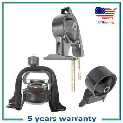 M348 ENGINE MOTOR & TRANS MOUNT FOR 2000-2002 TOYOTA ECHO 1.5L KIT OF 3PCS NEW - Image 1 of 4