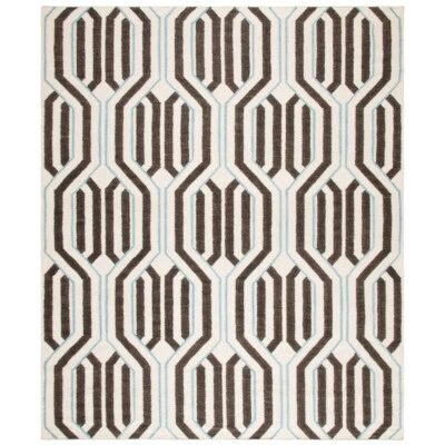 SAFAVIEH Dhurries DHU563A Handwoven Ivory / Multi Rug - Image 1 of 4
